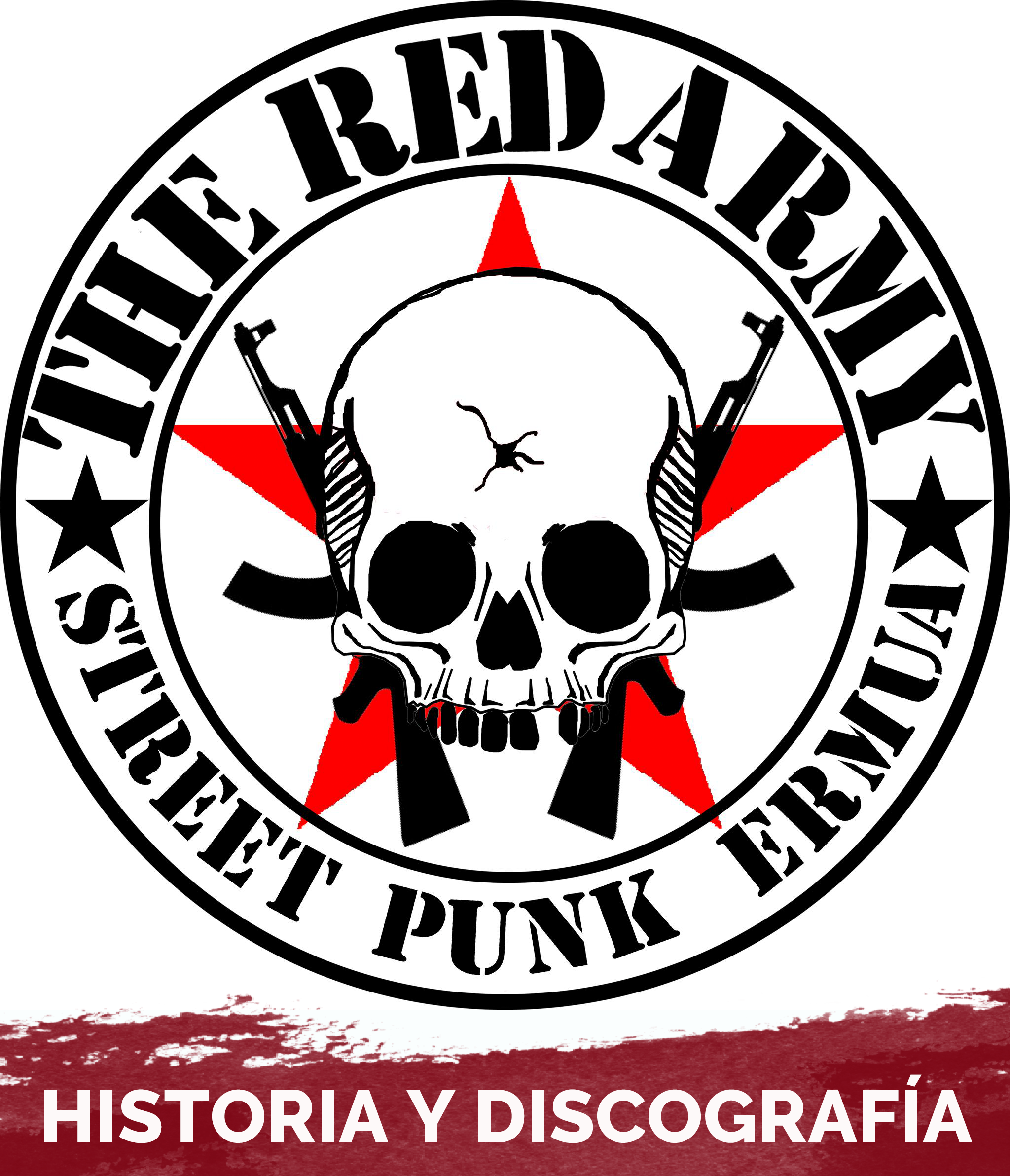 Logo de the red army banda de punk