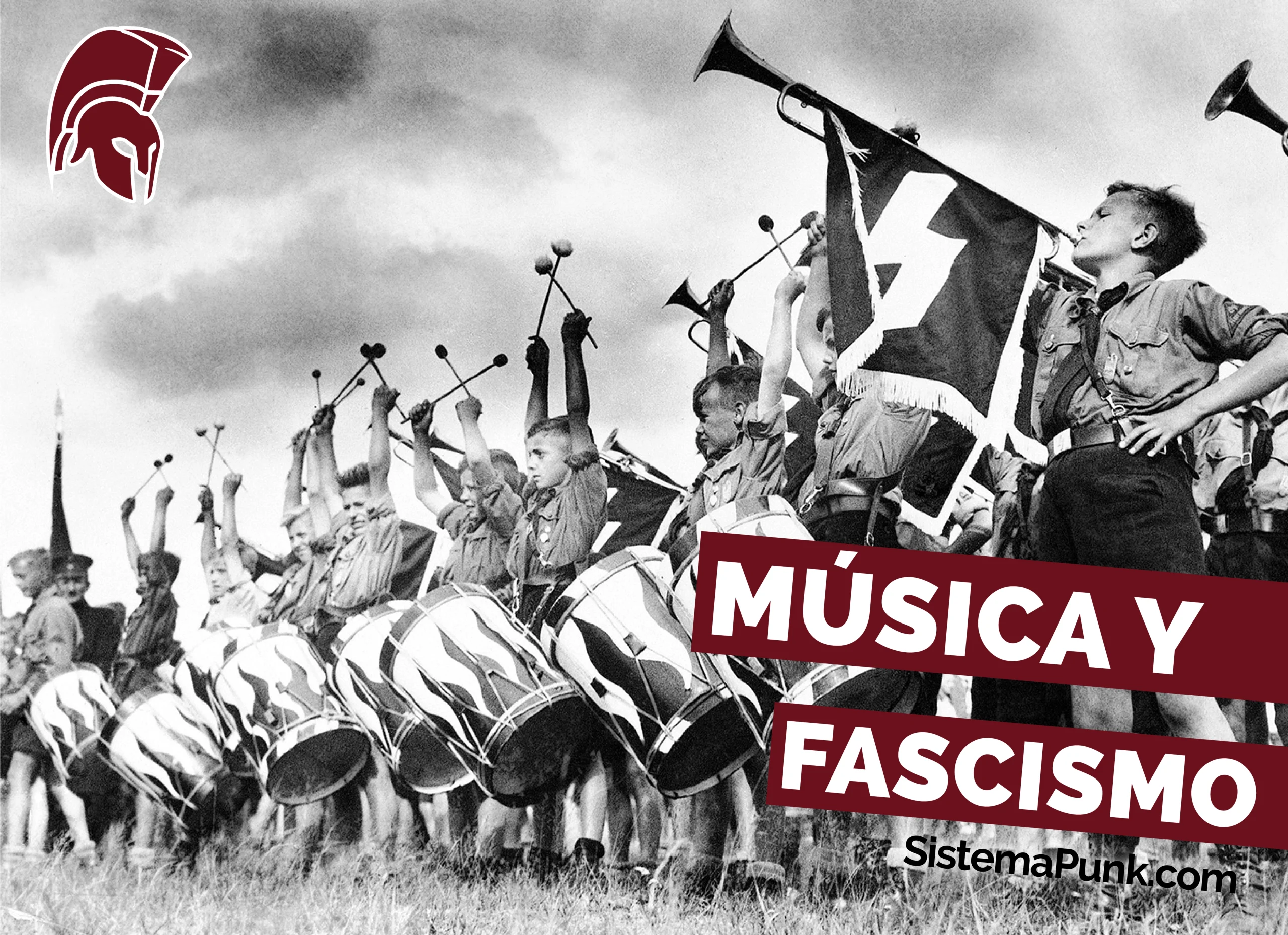 Música y fascismo. Foto de las juventudes hitlerianas