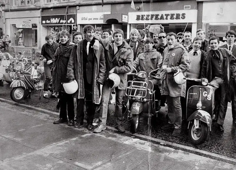 Hard mods ingleses en los años 60.