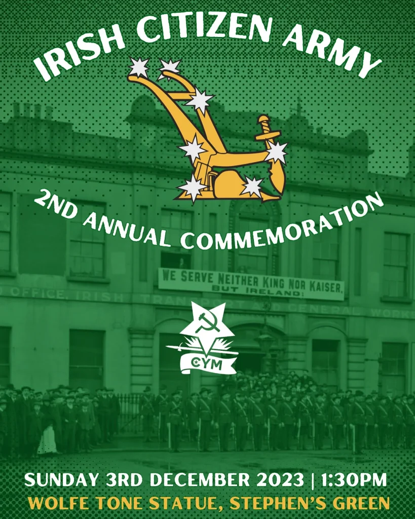 Cartel de Connolly Youth Movement