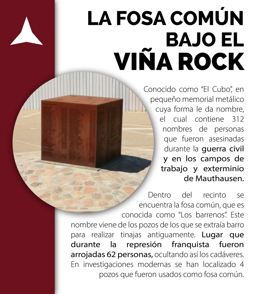 Fosa común en el Viña Rock. 