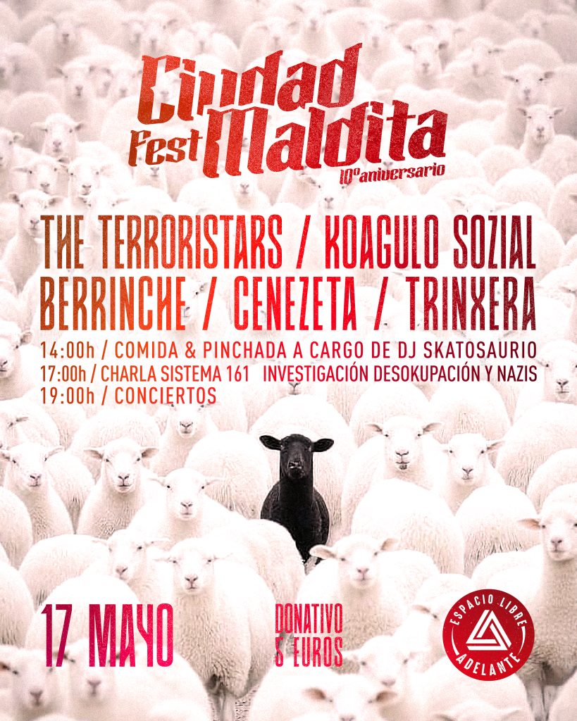 Charla en Ciudad Real en mayo de 2025. Sobre la investigación sobre las empresas de desokupación.