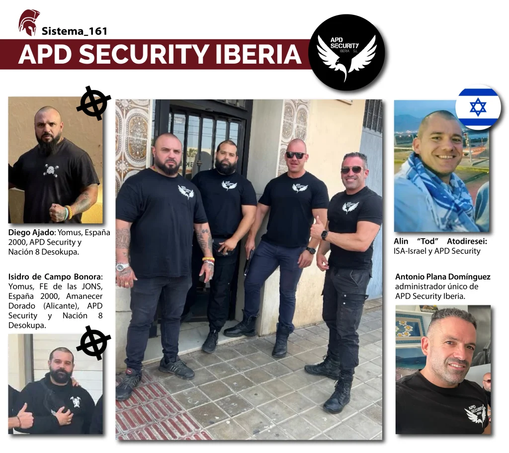 La empresa de seguridad privada y desocupaciones APD Security Iberia