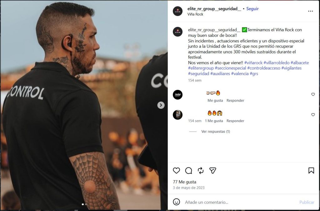 EliteNR en el viña rock