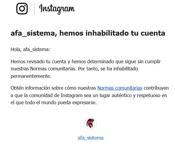 Cuenta secundaria de sistema 161 eliminada para siempre